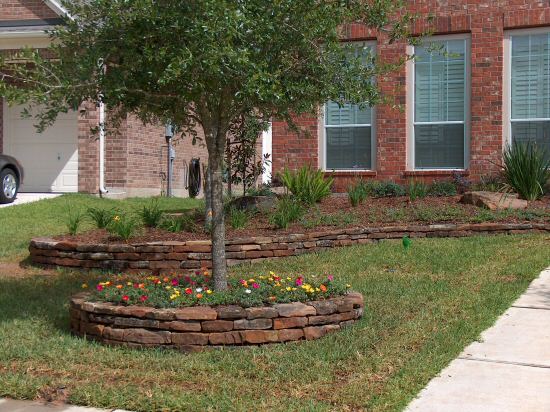 Bayside Landscape Services - Natural Rock Borders & Walls Portfolio ...