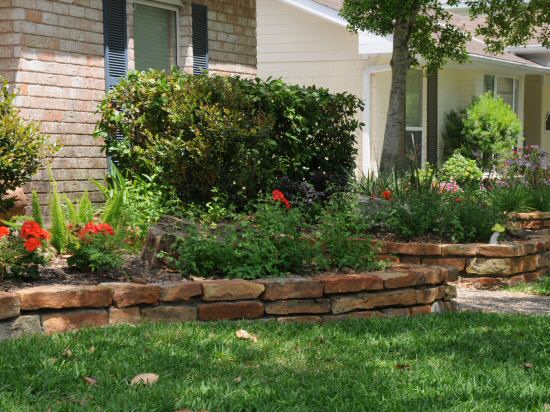 Bayside Landscape Services - Natural Rock Borders & Walls Portfolio ...