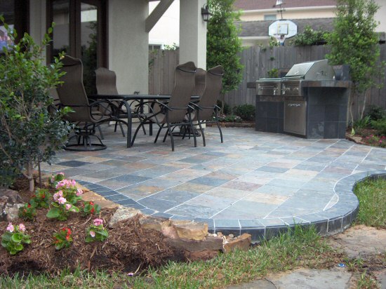 Bayside Landscape Services - Brick Paver & Slate Patios Portfolio ...